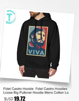 Fidel Astro худи Fidel Astro толстовки свободные большие пуловеры мужские хлопковые с длинным рукавом осенние красивые черные толстовки