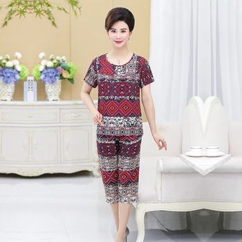 

New Arrival Female Pajama Sets For Women Spring Summer Casual Comfortable Sleepwear Lady's Home Suits Mother's Gift