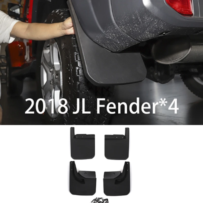 Автомобильные Брызговики для Jeep Wrangler JL+ Брызговики для Sahara брызговики