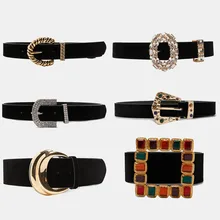 Dvacaman, новинка, ZA, модные, женские, винтажные, Boho, металлические, кожаные ремни, двойная Пряжка, пояс, пояс, высокое качество, ремни