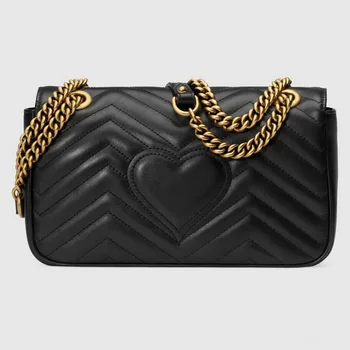 

Womens Shoulder Bag Pu Leather Fashion Ladies Chain Bag Cross Body Woman Pure Color Female Women's Handbag Lady Shoulder Bag