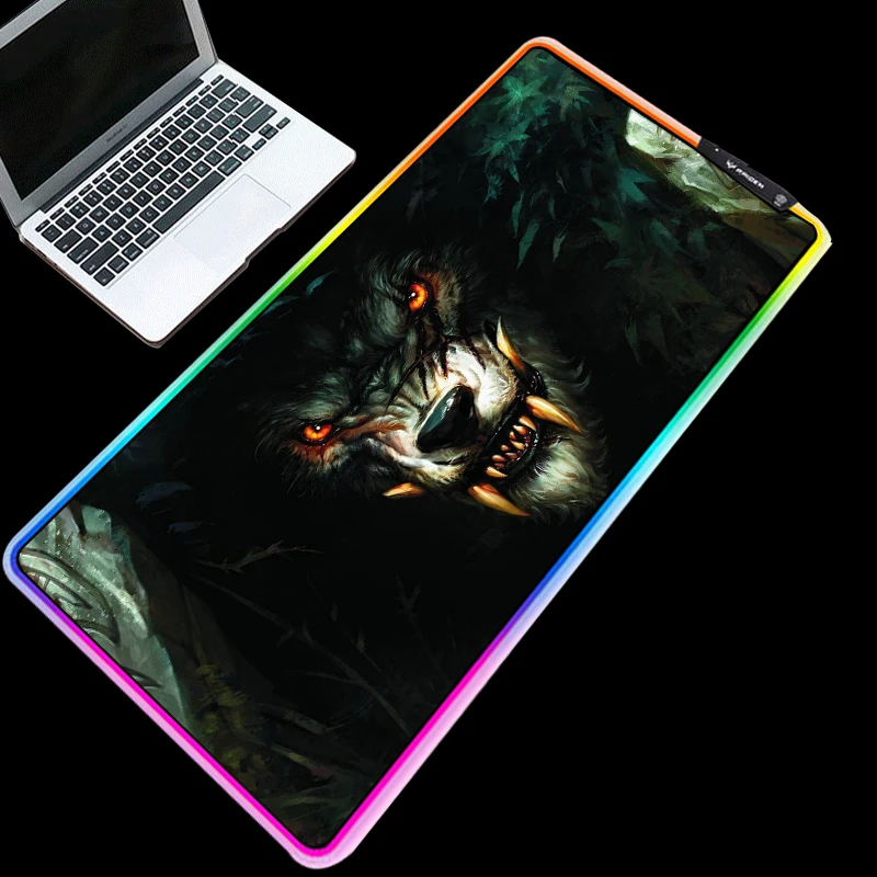 Mairuige большой Размеры RGB Мышь глаз гель светильник светодиодный Цвет изменение