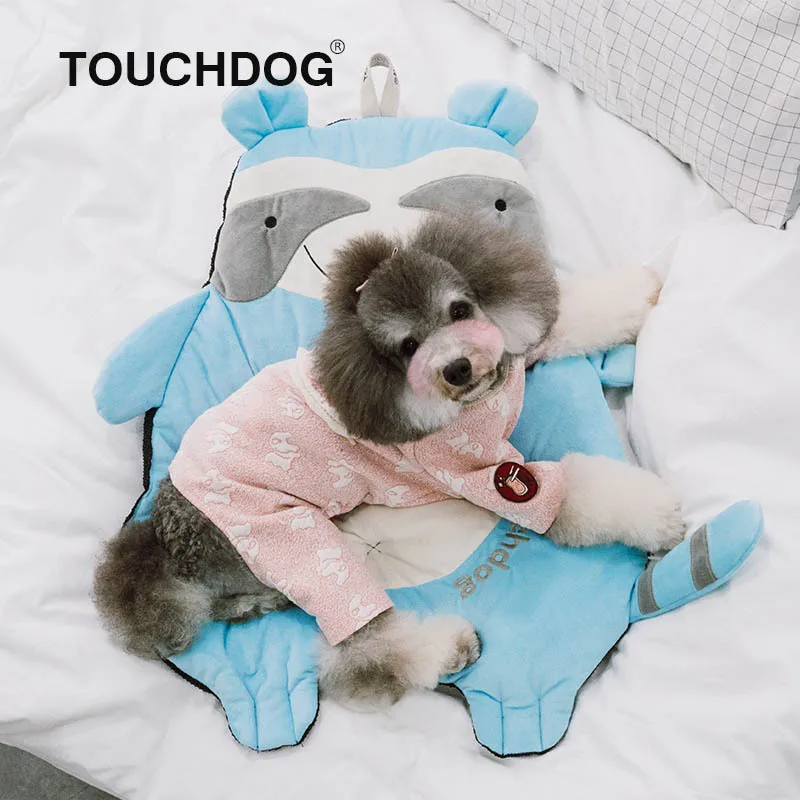 Touchdog стиль Подушка для животных подстилка животных Карнавал серии Макарон цвет мультфильм Подушка для собак кошек