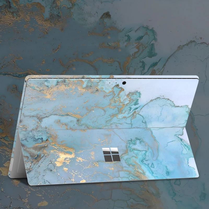 Anti-scratch pattern back film For Microsoft Surface Pro X 7 6 5 4 3 Go Cover Case for surface pro  Protective Sleeve Shell Pouch (5)