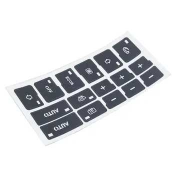 

Car Air Condition AC Climate Control Button Repair Stickers Decals For A4 B6 B7