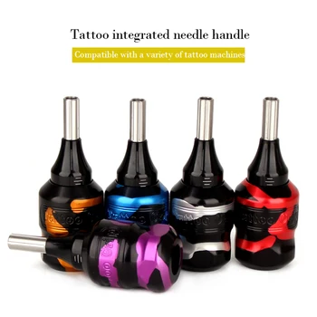 

2020 Tattoo Grip32mm complete with all models cartridge Adjustable depth 4mm 2 times anodizingexcellent gloss Full for tattoo