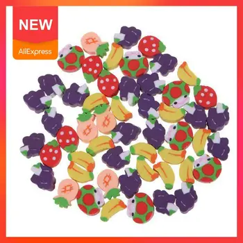 

10pcs Cartoon Cute Styling Eraser Mini Fruit Eraser Q1G9 Wholesale Gom Borrar Eraser De Factory Creative Dropshopping Stati R6A3
