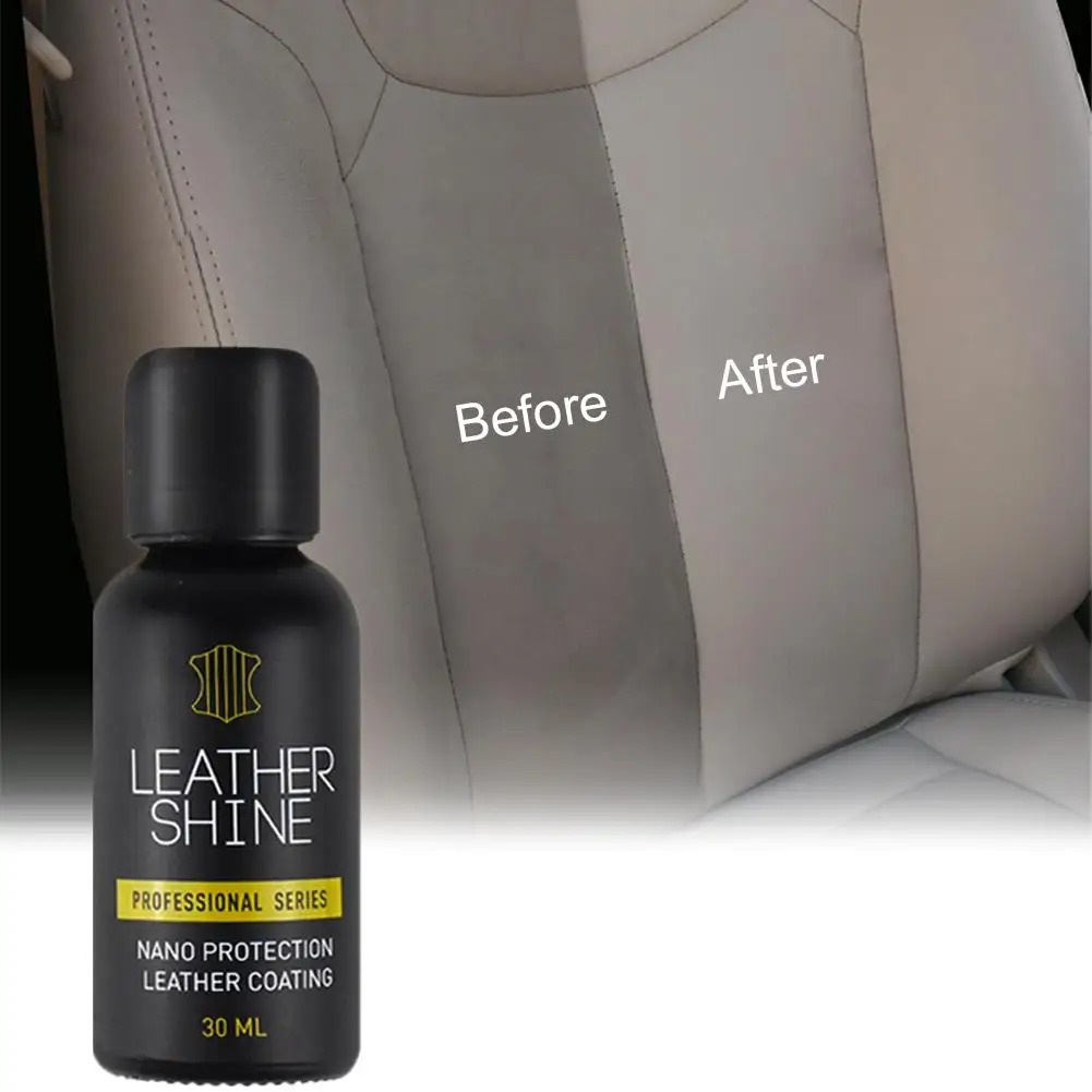 Car Leather Repair Kit Nano Liquid Car Leather Care Interior Seat Glazing Moisturizing Protective Protection Liquid Plastic Leather Maintenance