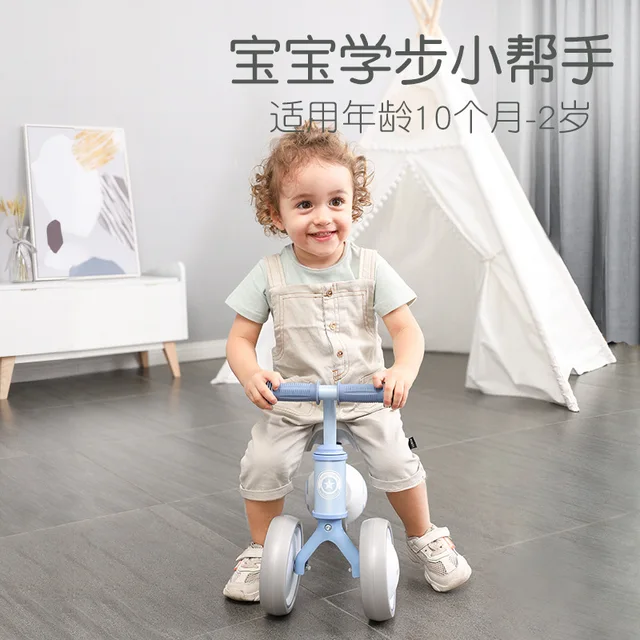 Doki Toy Baby Balance Slide Car Baby Walkers Slide 1 To 3 Years Old Children Walk Car Birthday Gift Popular  Tricycle 2021 New 3