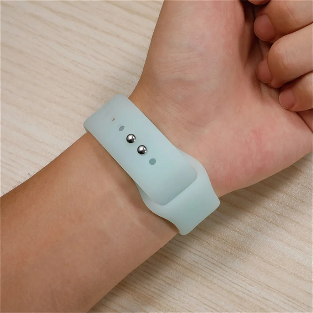 

New Jelly strap For Apple Watch band Apple Watch 5 4 band 44mm 40mm iwatch 3 band 42mm 38mm correa Bracelet watch Accessories 2