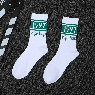 Men socks Travis Scott Skate Crew Socks Men Sport Travis Scott Cactus Jack Bandanas Socks Streetwear Hip Hop gifts for men W02