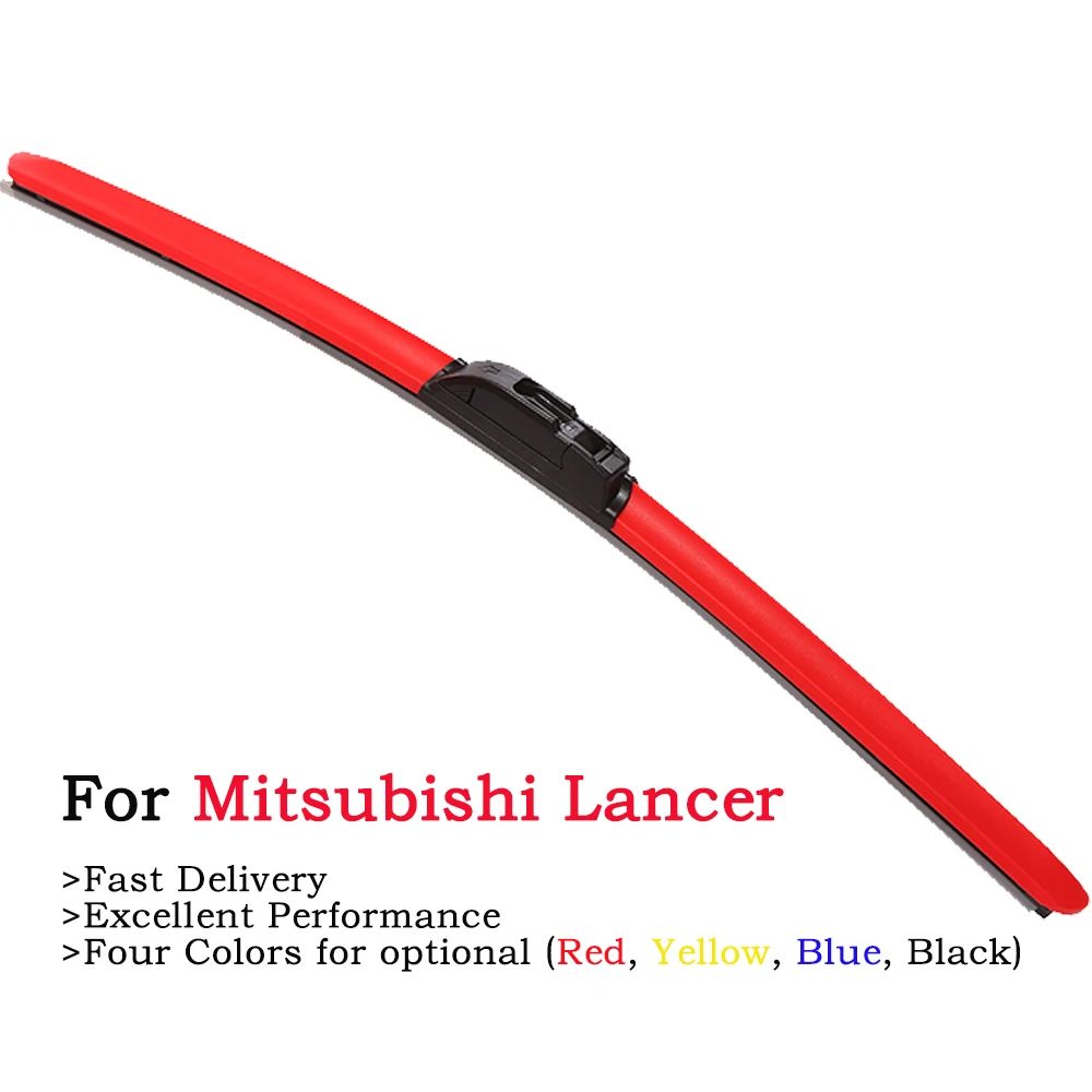 Стеклоочистители HESITE Red Winshield для Mitsubishi Lancer 3 4 5 6 7 8 VIII EVO X EVOLUTION CS3 IX EX Sportback