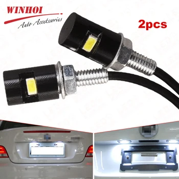

Car Led License Number Plate Light Lamp DC12V 5730 LED Screw Bolt Light Auto Motor Taillight Lamp Licence Plate Bolt Light