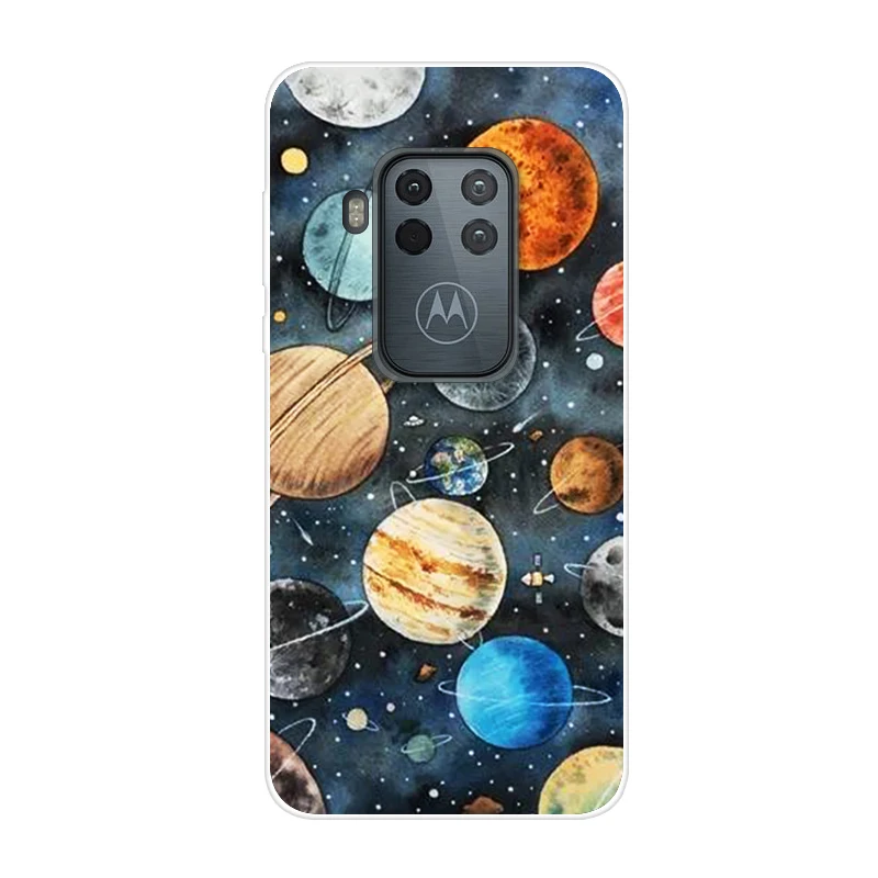 6,39 ''для Motorola One Zoom чехол с милым рисунком Мягкий ТПУ силиконовый чехол для телефона для Motorola Moto One Pro чехол s Coque OneZoom