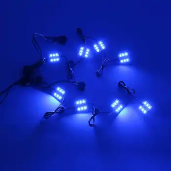 

Hot 8Pcs/set 56cm Car LED Light Super Blue Strip Truck Bed Lighting Light Kit For Chevy/Dodge/GMC Trucks