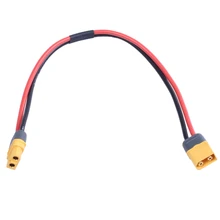 Hot 3C-28cm 11" XT60 XT-60 Male Female Plug Connector Adapter for RC Battery