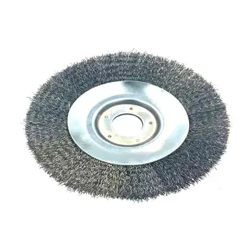 

6 Inch Steel Brush Grass Trimmer Head Garden Weed Steel Wire Wheel Weed Head Mower Grass Cutter For Garden Lawn Care