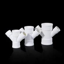 U-PVC Drainage Pipe Fittings 32X25 Lateral Cross Pipe Air Conditioner Drip
