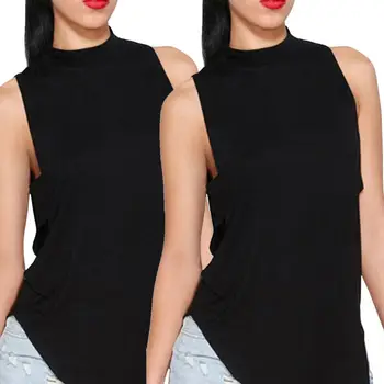 

Meihuida Fashion Women Summer Loose Vest Top Sleeveless Casual Tank Tops T-Shirt Female Casual Backless Hollow Out Tanks