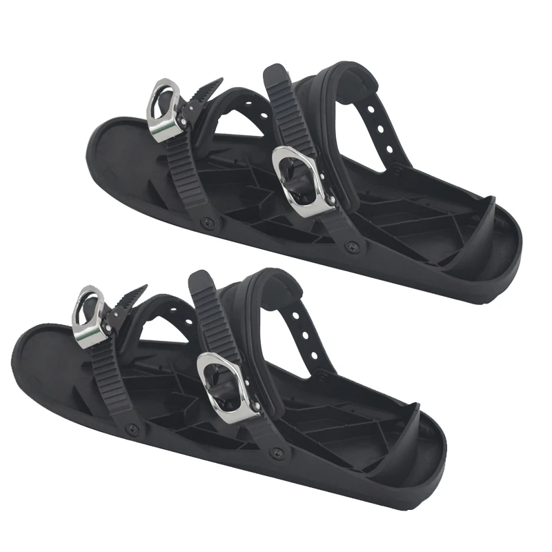 

Mini Ski Skates for Snow the Short Skiboard Outdoor Travel Snowboarding Shoes
