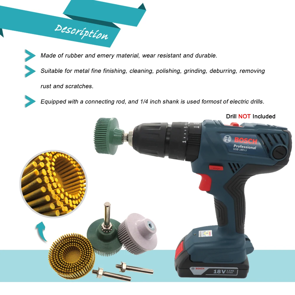 针式抛光轮2寸3l