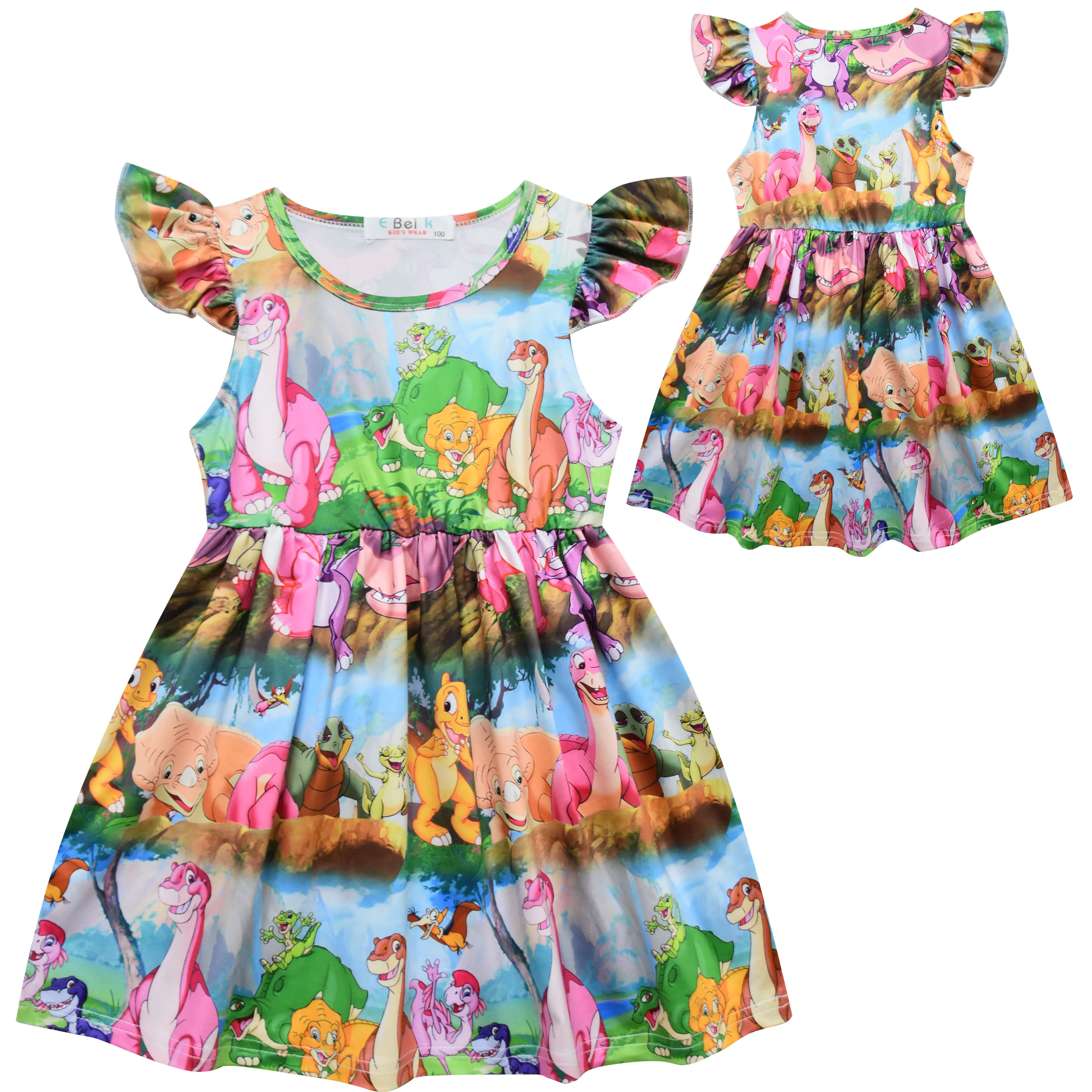 dinosaur dress girls