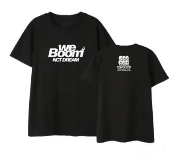 

Summer style kpop nct dream album we boom same printing t shirt unisex fashion o neck short sleeve t-shirt 4 colors