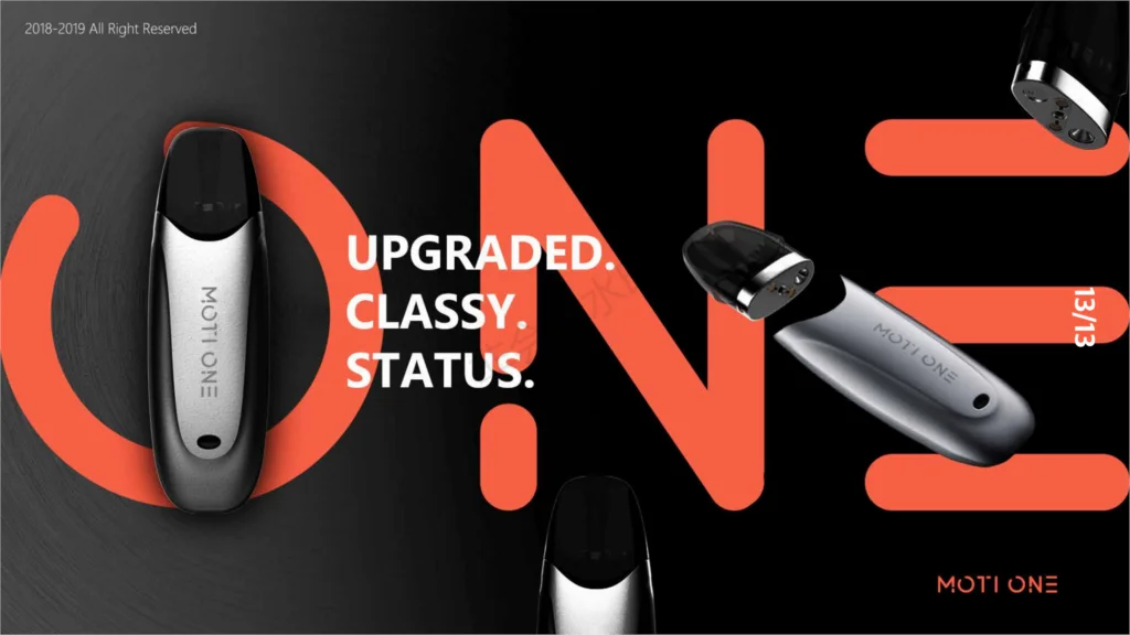 Новейший MOTI One 12,5 W Pod Vape комплект с 350mah встроенной батареей Pod система электронная сигарета комплект VS minifit комплект