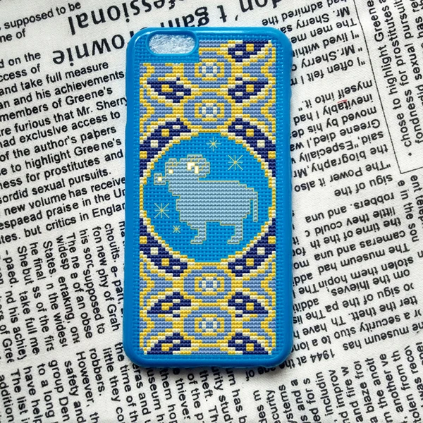 SJK008 Чехол для мобильного телефона чехол iphone 6/6sp/7plus ремесло вышивка крестиком