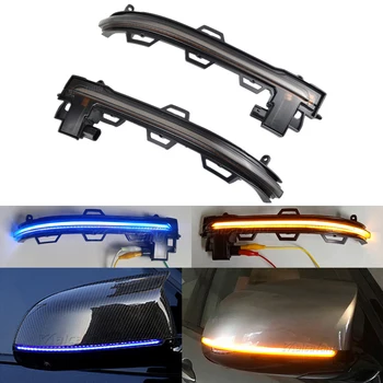 

For BMW X3 X4 X5 X6 F25 LCI F26 F15 F16 2014 2015 2016 2017 Side Mirror Turn Signal LED Light Repeater Dynamic Indicator Blinker