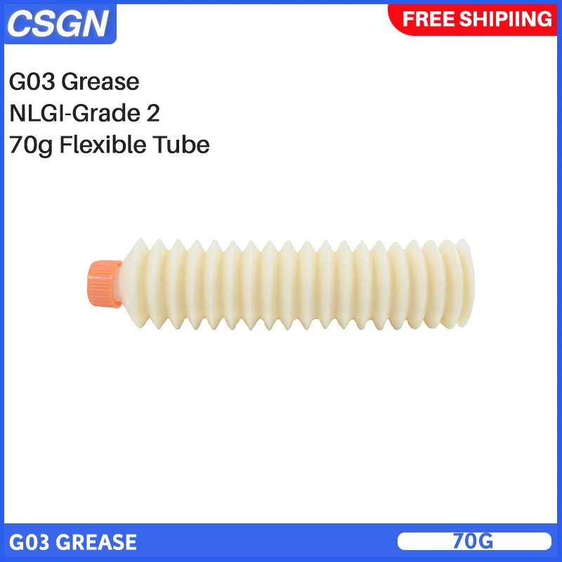 

G03 Grease of Low Particle Emitting Linear Rail Block Ball screw Clean Room Lubricant 70g Grease G03