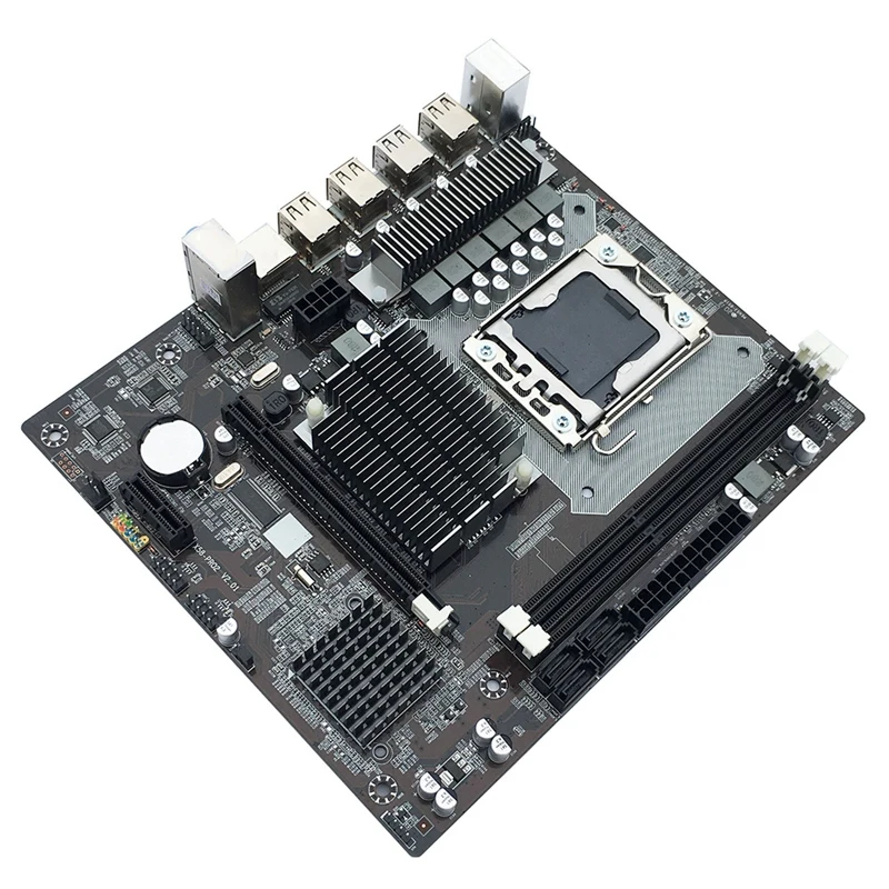 Материнская плата X58 LGA 1366 поддержка s DDR3 REG ECC сервера E5520 X5650 Серверная память