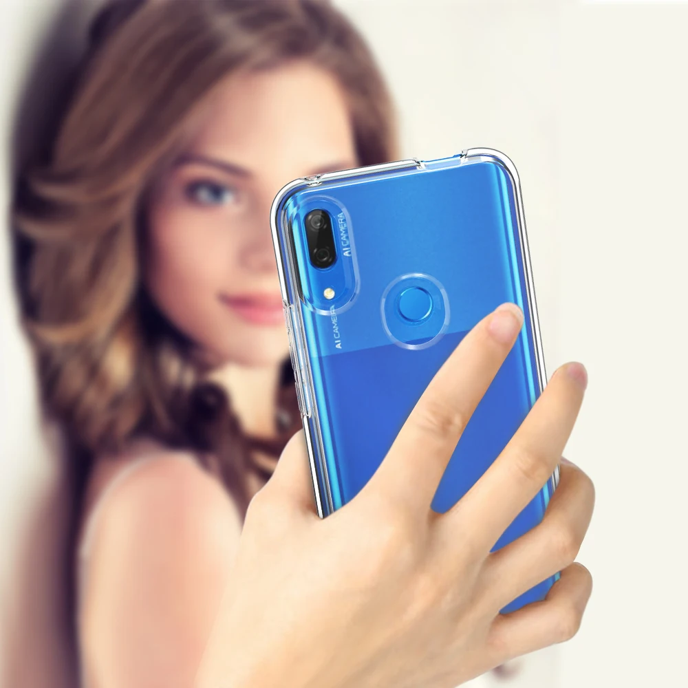 For Huawei P Smart Z Clear Case For Huawei Y9 Prime 2019 Cover Bumper TPU For 2