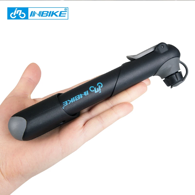 INBIKE MTB велосипедный насос мини портативный горный велосипед 120PSI воздушный насос баскетбольный шар складной надувной велосипедный велосипед аксессуары