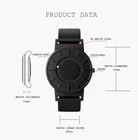 Brand EUTOUR Magnetic Ball Watch Men Waterproof Luxury Mens Wristwatch Silver Stainless Steel Quartz Wrist Ball Men’s Watches 20 2