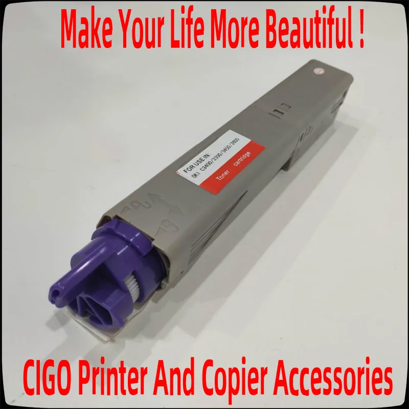 Per Oki C3300 C3400 C3600 C3450 C3530 Ricarica Cartuccia Toner A Colori, Per Oki C 3300 3400 3600 3450 3530 Cartuccia Toner A Colori