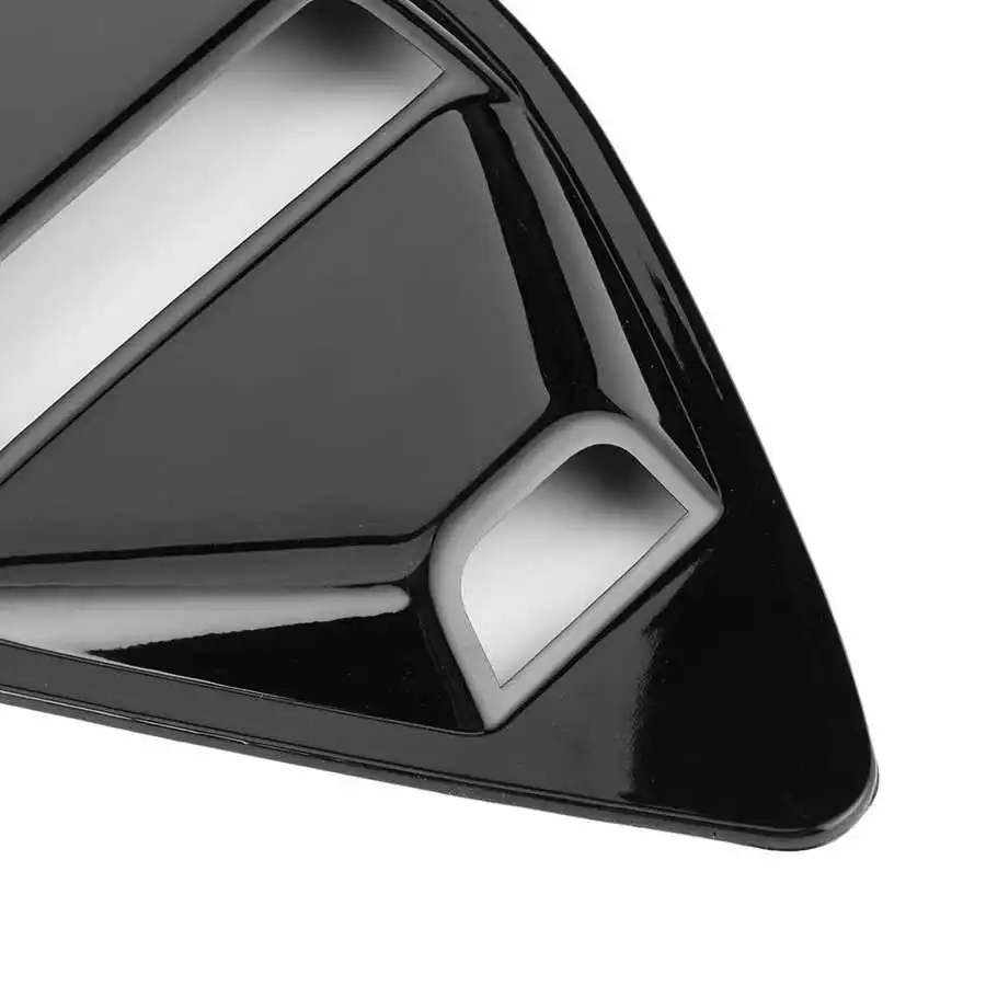 Schwarz Auto Seitenfenster Lamellen Abdeckung für Chevrolet Cruze 2016-2019