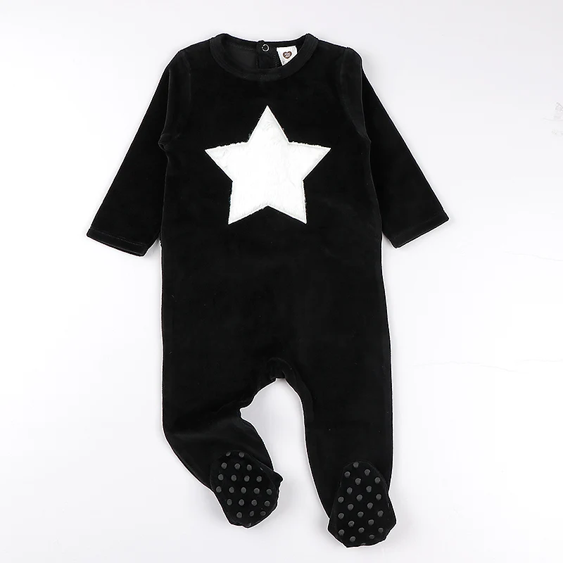 Baby Romper Pyjamas Kids Clothes Long Sleeves Children Clothing Heart