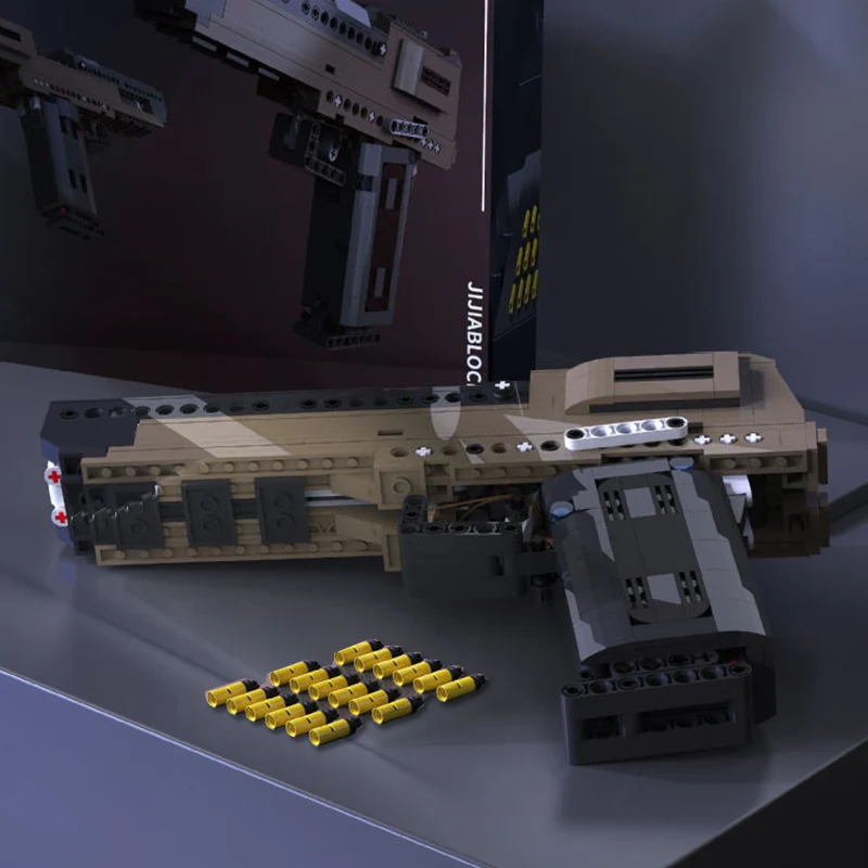 Пистолет Desert Eagle пистолет MK23 пулемет Uzi строительные блоки Второй мировой войны