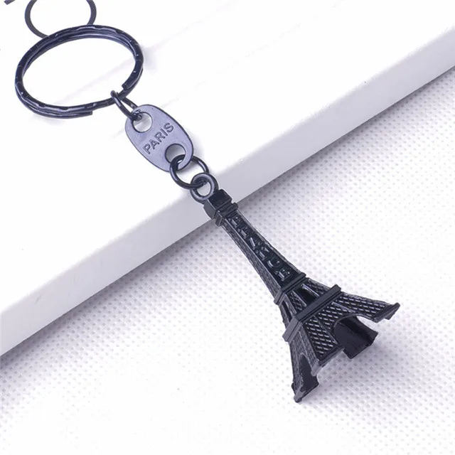 Eiffel Tower Keychain Mini Eiffel Tower candy color Keyring store