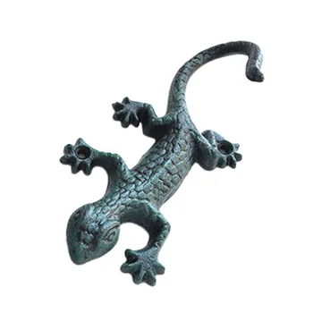 

Accessories Cast Iron Lizard Rack Towel Hooks Hanger Coat Hat Garden Home Decoration Flexible Hanging Design Claw