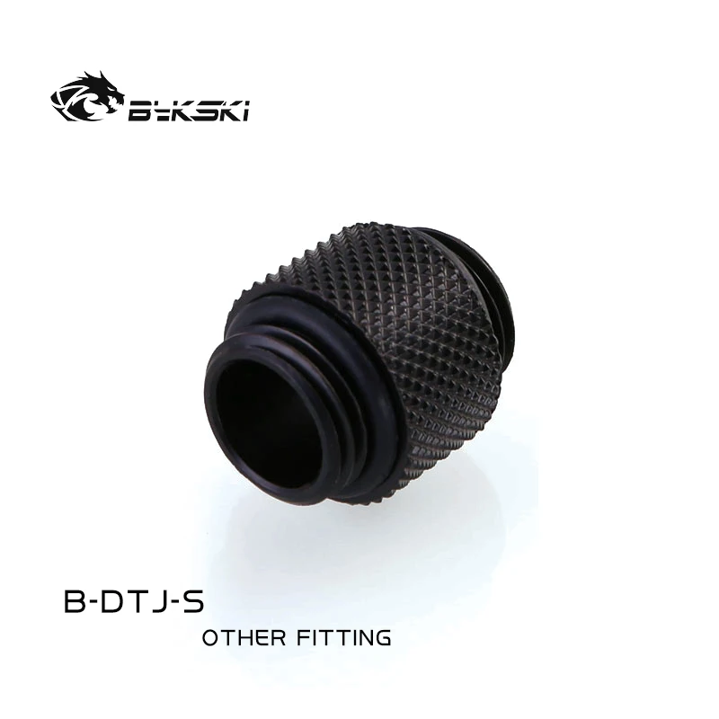 Bykski B-DTJ-S PC water cooling fittings G1/4\' male to Male dual external thread tube connection water cooler adapter