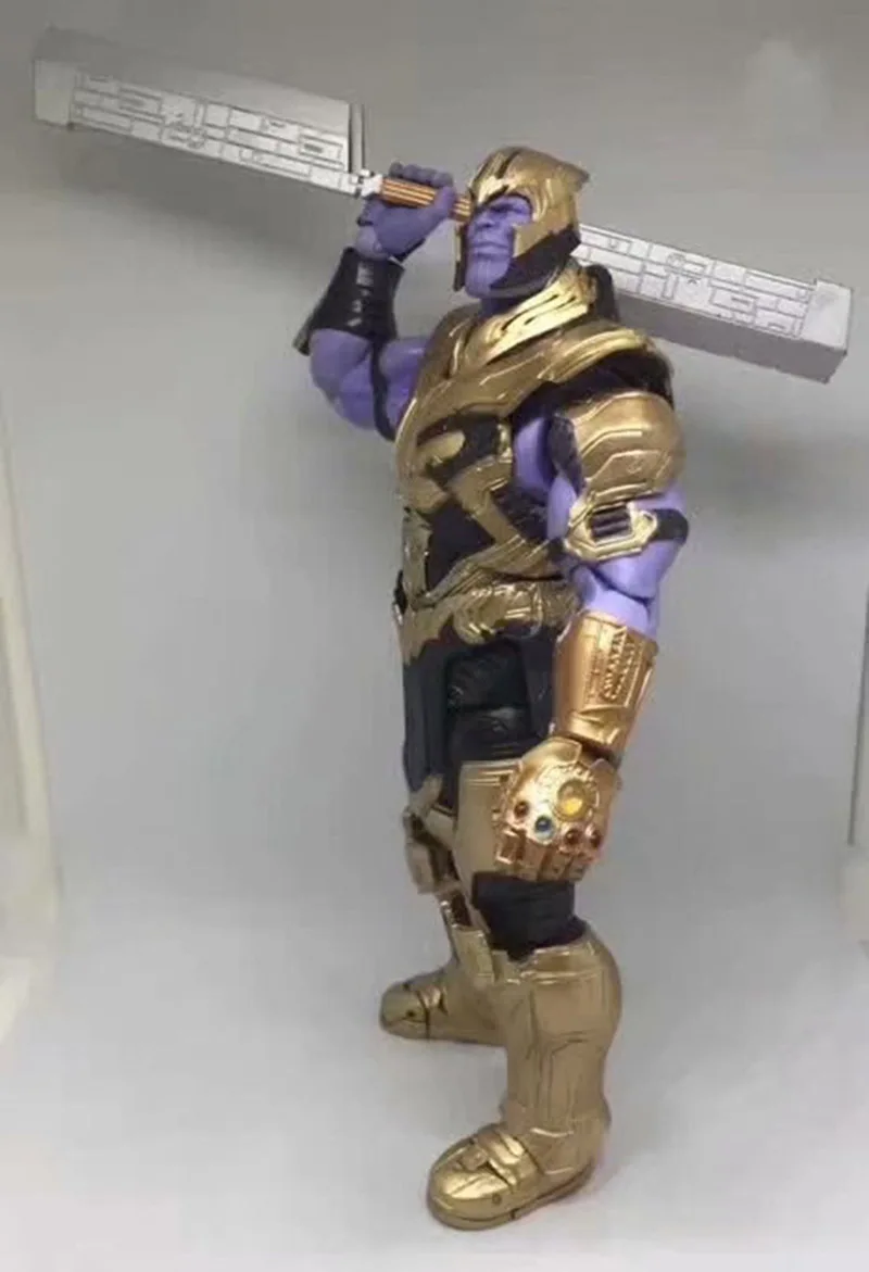 18 см SHF Thanos чудный Фильм Мстители 4 эндигра фигурка модель игрушки кукла для подарка