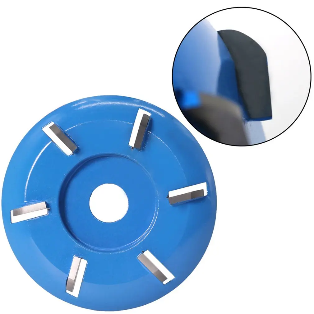 

Three/Six Teeth Power Wood Carving Cutter Disc Milling Set 90mm Diameter 16mm Bore Milling Cutter for Angle Grinder Kit