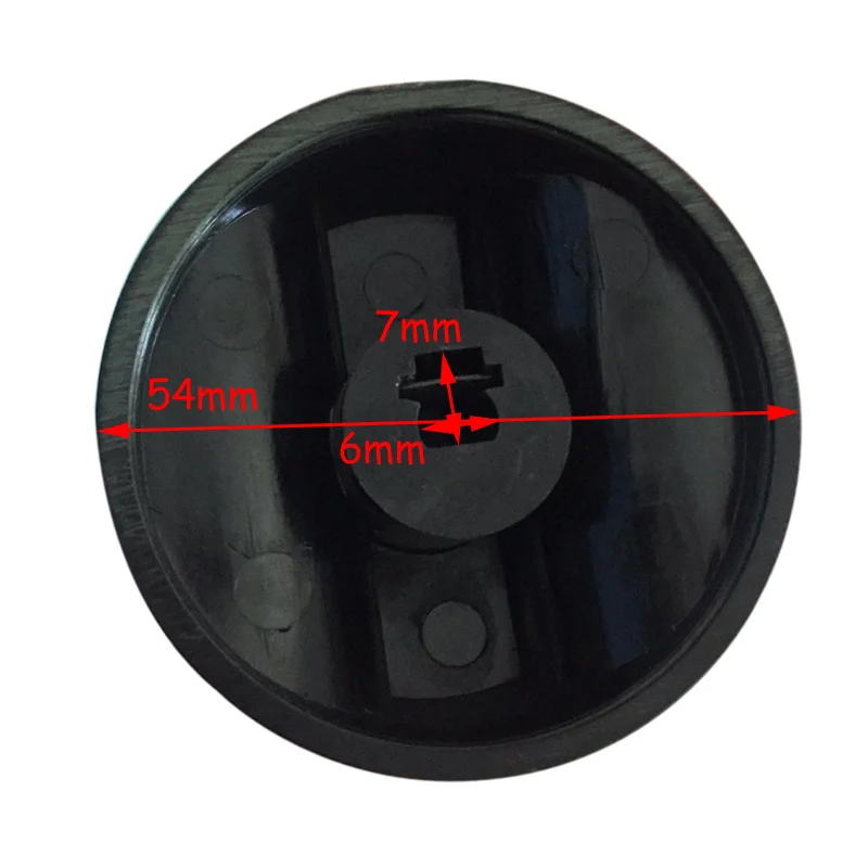 2 шт. 6 мм поворотный переключатель черная бакелитовая ручка газовые аксессуары для плит ручка газовой плиты