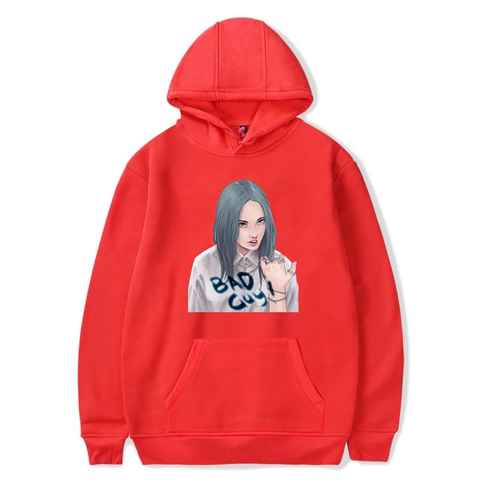 Повседневная модная уличная одежда, худи с логотипом Billie Eilish, зимние женские/мужские толстовки с длинным рукавом больших размеров, толстовки в стиле хип-хоп
