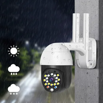 

High Quality Outdoor Remote Wireless Network HD IP66 Waterproof IP Camera Sound Light Alarm Video Surveillance CCTV Accessories