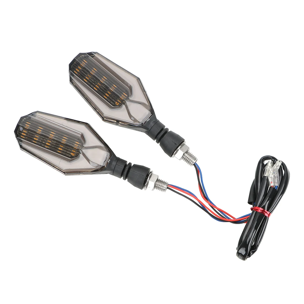 2 шт./компл. Универсальный мотоцикл указатели поворота 18LED Moto сигнала фонари указателя поворота супер яркий Мотоцикл аксессуары