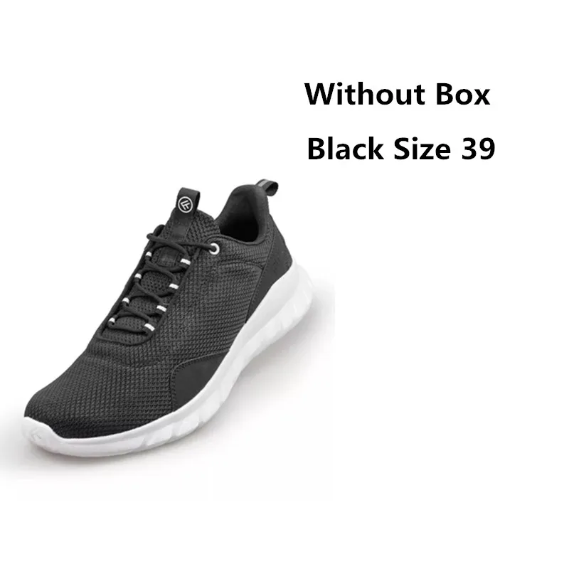 Without Box Black 39 Xiaomi FREETIE кроссовки мужские легкие спортивные кроссовки дышащая подошва EVA Мягкая Повседневная сетчатая верхняя модная обувь от Mijia Youpin - Цвет: Without Box Black 39