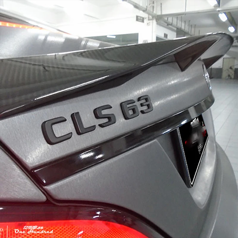Стиль RENNTECH для Mercedes Benz W218 CLS63 углеродное волокно спойлер заднего багажника крыла